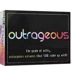 Inspiration Play Outrageous Party Game for Family Game Night - Fun Adult & Family Games