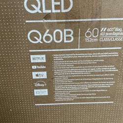 SAMSUNG 60 - Inch Class QLED 4K Q60B Series 4K UHD Dual LED Quantum HDR Smart TV with Alexa (QN60Q60BAFXZA, 2022 Model