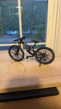 Miniature Die-Cast Mountain Bike Model