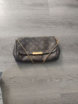 LOUIS VUITTON BROWN HAND BAG