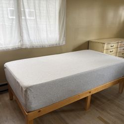 Twin Size Mattress and Bed frame 