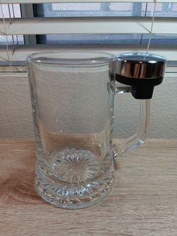 Beer Mug , With Bicycle Bell.
