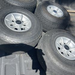 Four Club Cart Golf Cart Tires