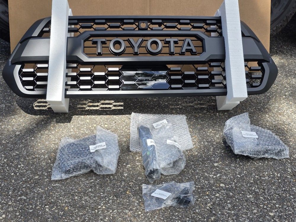 OEM New Toyota TRD Pro Grille with Radar Detection accessories