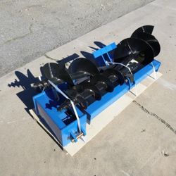 For Sale: 🌟 New Future 3PC Skid Steer Auger Set 🌟 – Unleash Your Excavation Potential! 8”12”16” 