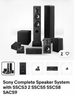 SONY HIFI 5.2.2 home theater speakers