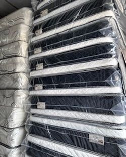 New Mattresses in Plastic Wrap.  Full size