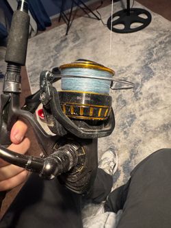 Daiwa BG5000 reel/Offshore angler salt striker rod