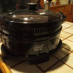 Coleman Max stock pot cooker for the all-in-one Cooking System for camping