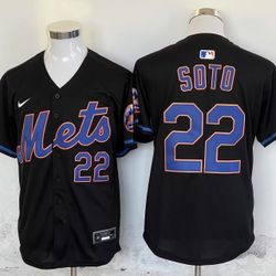 New York Mets Juan Soto Baseball jerseys Kids/Men/Women