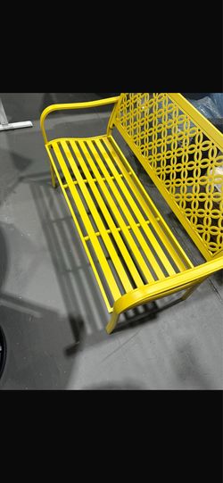 Yellow Bench patio