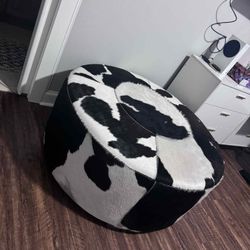 Big Cow prints Ottoman 