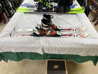 K2 Kids Ski Package With Boots And Bindings 
