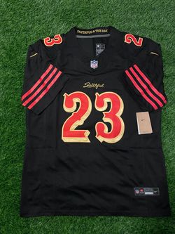 San Francisco 49ers Christian McCaffrey Rivalries Collection Jersey Men’s Large