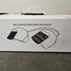 Dual Heated Air Compression Vibration Knee Massager 3 Heat Levels Wireless