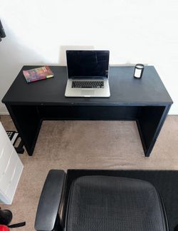 Black Wooden Office Desk