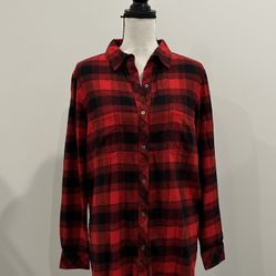 Athleta Plaid Flannel