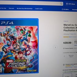 Marvel Vs Capcom Fighting Collection Ps4 Ps5