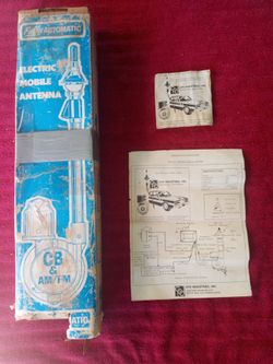 Vintage automatic antenna