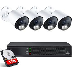 Set de Camaras 4pc con dvr 1tb