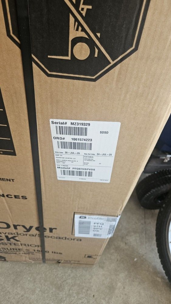 GE Profile Washer Dryer Combo