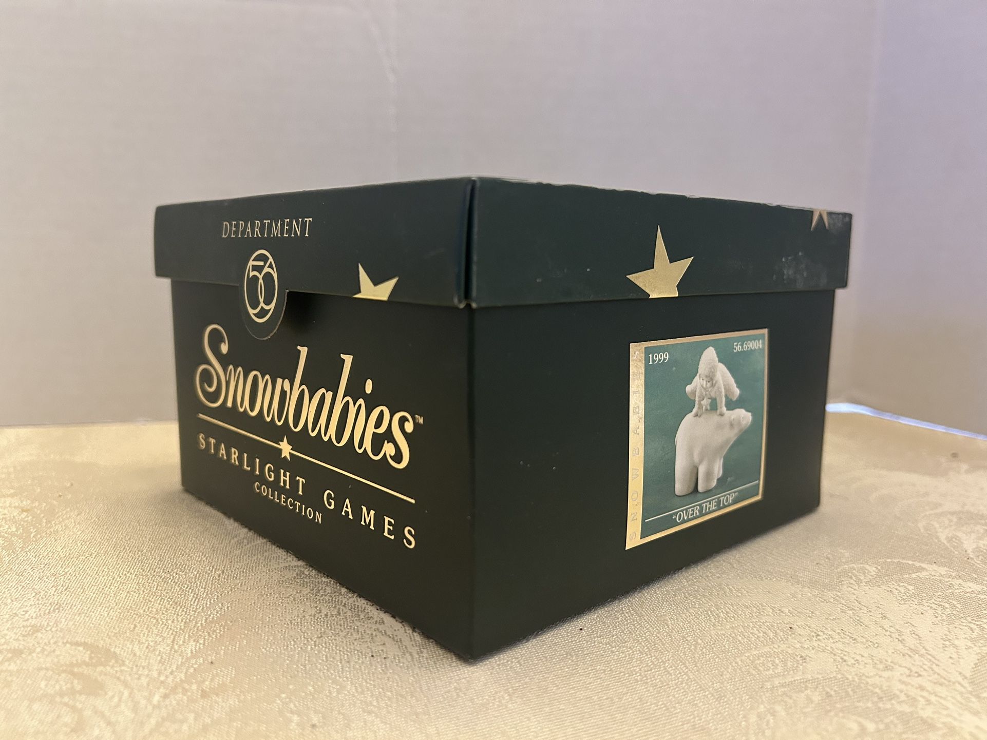 Dept. 56 Snowbabies Over The Top