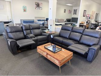 Ashley reclining sofa and loveseat