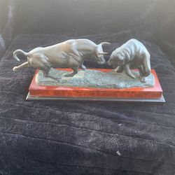 Bull And Bear Statues