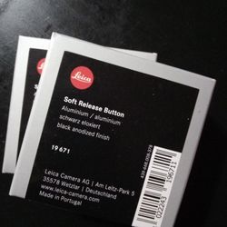 Leica Aluminum Soft Release Button 