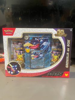 Pokemon 30th Anniversary Ex Greninja Box