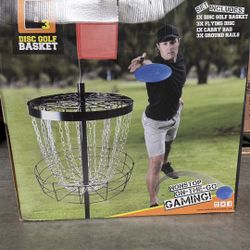 Disc Golf Basket 3 Disc Game