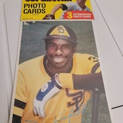 1980 Topps Major League Baseball Superstar Photo Cards Pack