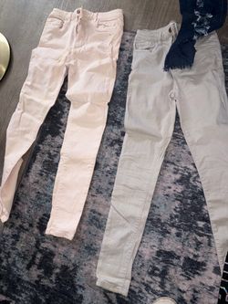 Forever 21 Light Pink Skinny Jeans