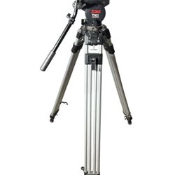 Bogen Manfrotto Professional Videography Camera Tripod with 3066 Fluid-Head