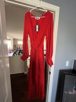 Beautiful, Brand New, Red Holiday Dress