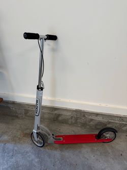Xootr Kick Scooter Red and Silver