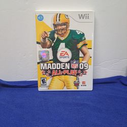 Madden NFL 09 All-Play For Nintendo Wii 
