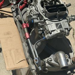 Aluminum Intake Manifold For 1(contact info removed) SBC Chevy 350-400