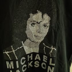 Michael Jackson Rhinestone Tee Shirt 
