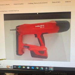 Hilti BX3 Nail Gun With 2 Batteries