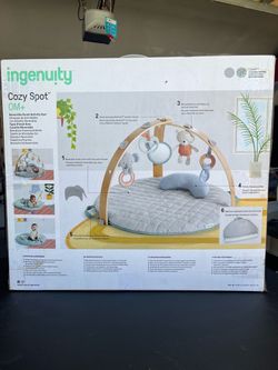 Ingenuity Cozy Spot Reversible Duvet Activity Gym