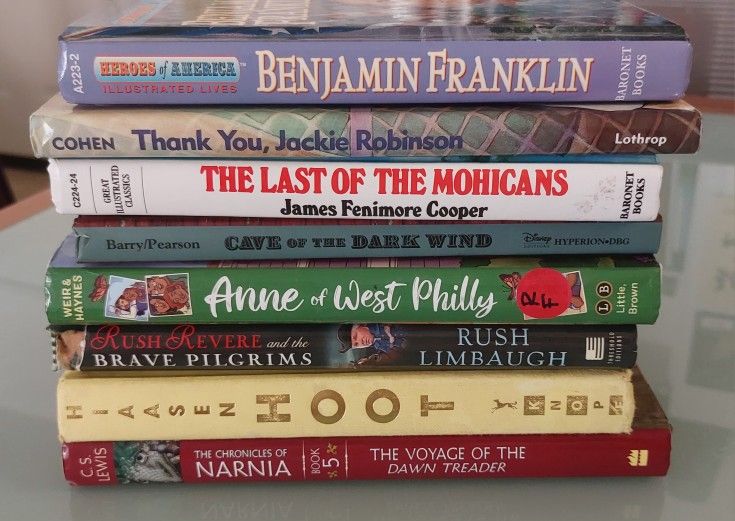 8 Hard Cover Kids Books