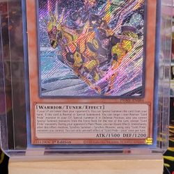 YUGIOH Gold Pride- Leon Secret Rare PHHY 1st Edition Mint