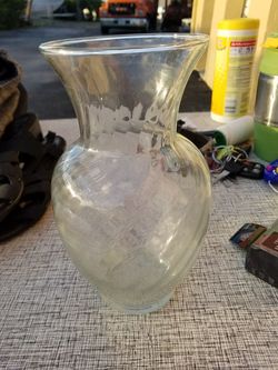 Large Glass Vase