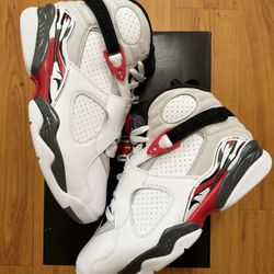 White/Red Jordan 8 “Bugs Bunny” Size 8.5