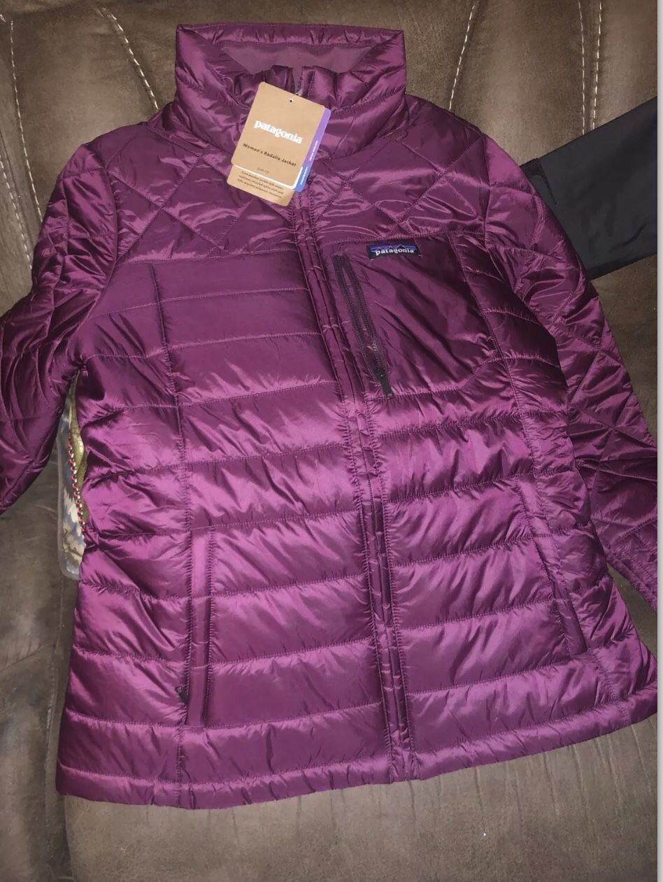 Patagonia Women's Radalie Jacket 27690 size Med NWT Light Balsamic