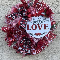 Valentines Day Wreath ♥️♥️♥️♥️♥️