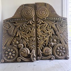 Antique Wooden Artwork
