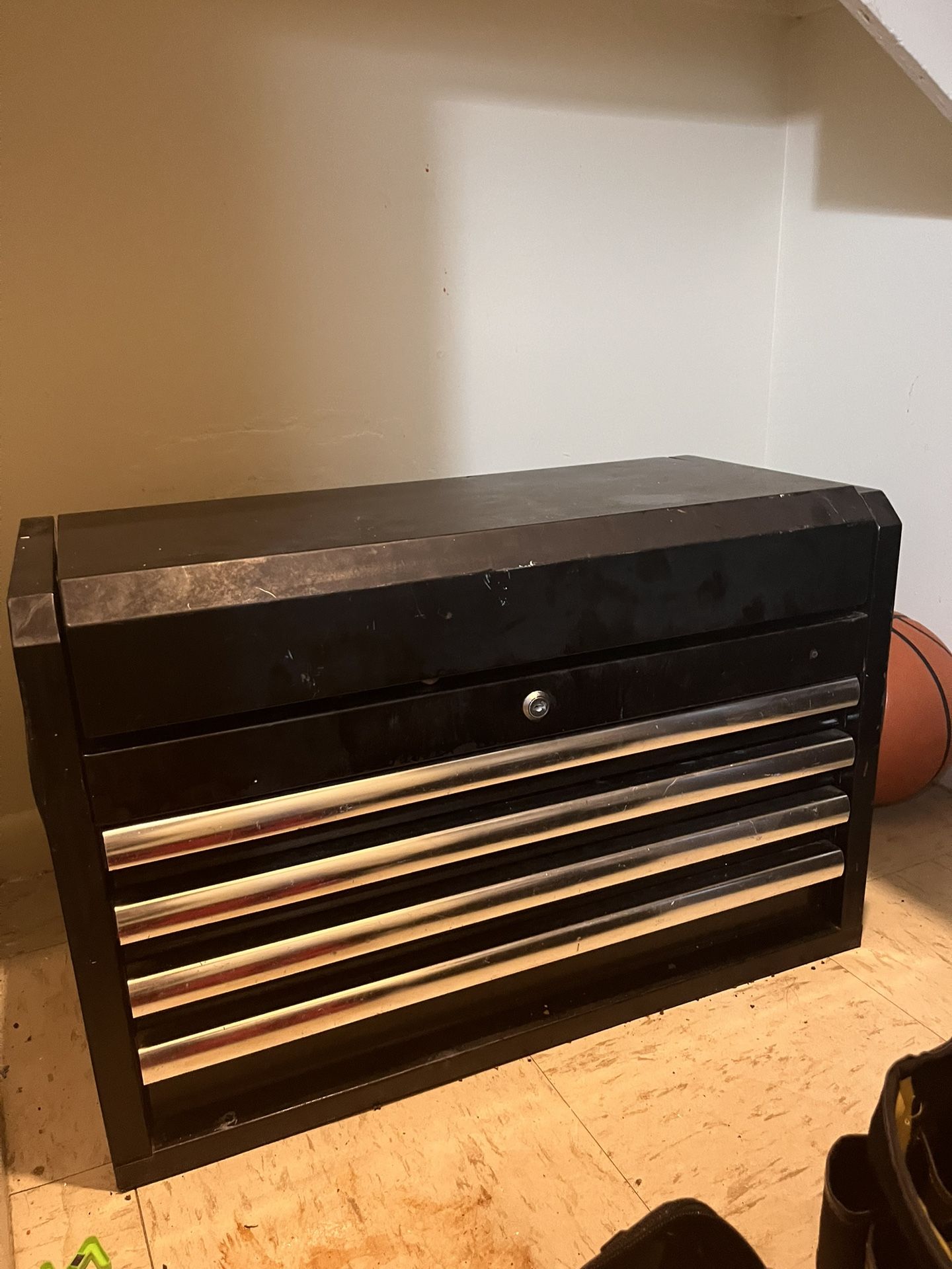 Husky Tool Box And Bag, Full of Tools