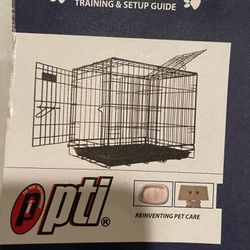 Dog crate - Pet Tech International 